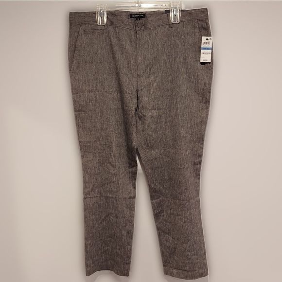 INC International Concepts Pants Inc Classic Light Charcoal Gray